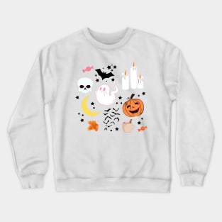 Fun gothic autumn pattern Crewneck Sweatshirt